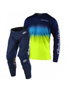 CONJUNTO TROY LEE DESIGNS 2021 MIX GP AIR  STAIN'D  & GP - NAVY / AMARELO